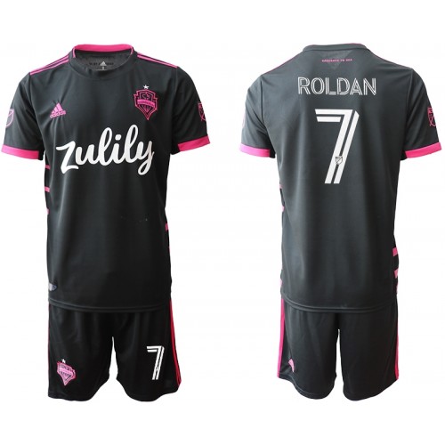 Seattle Sounders Fodboldtrøjer Roldan 7 Børn Udebanesæt 2020/21 Kort ærmer Seattle Sounders Fodboldtrøjer Roldan 7 Børn Udebanesæt 2020/21 Kort ærmer